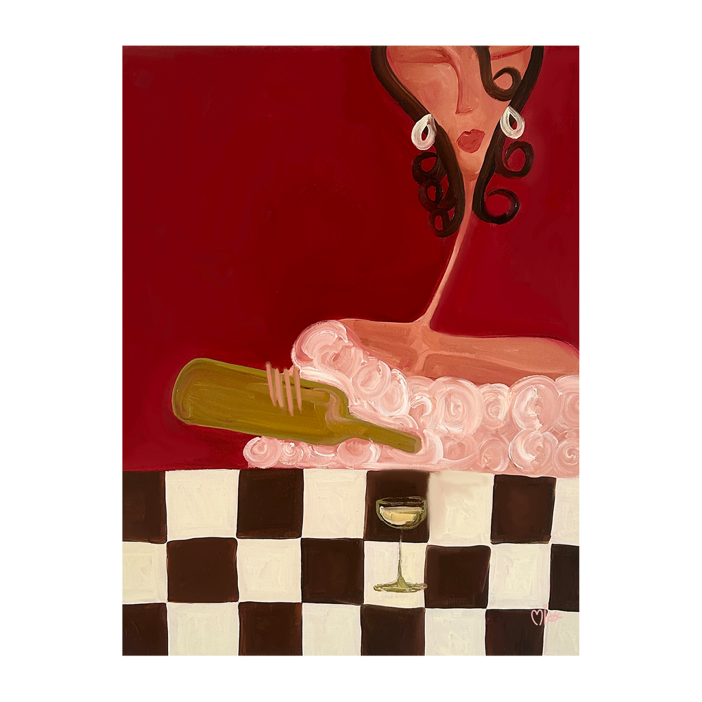 'Final Pour' Print