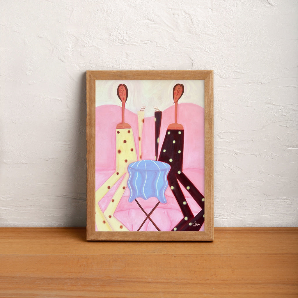 'The Polka-Sisters' Print