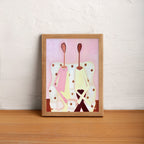 'The Polka-Sofa' Print