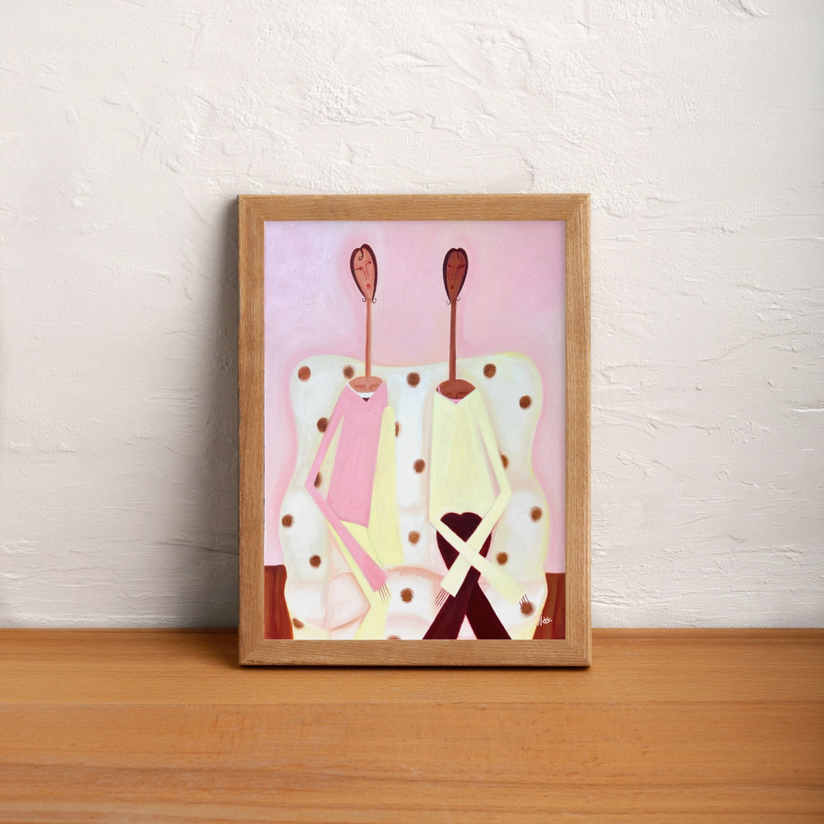 'The Polka-Sofa' Print