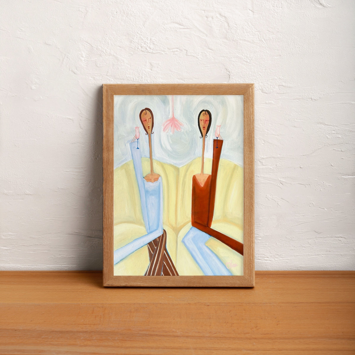 'Drinks at Your Place' Print