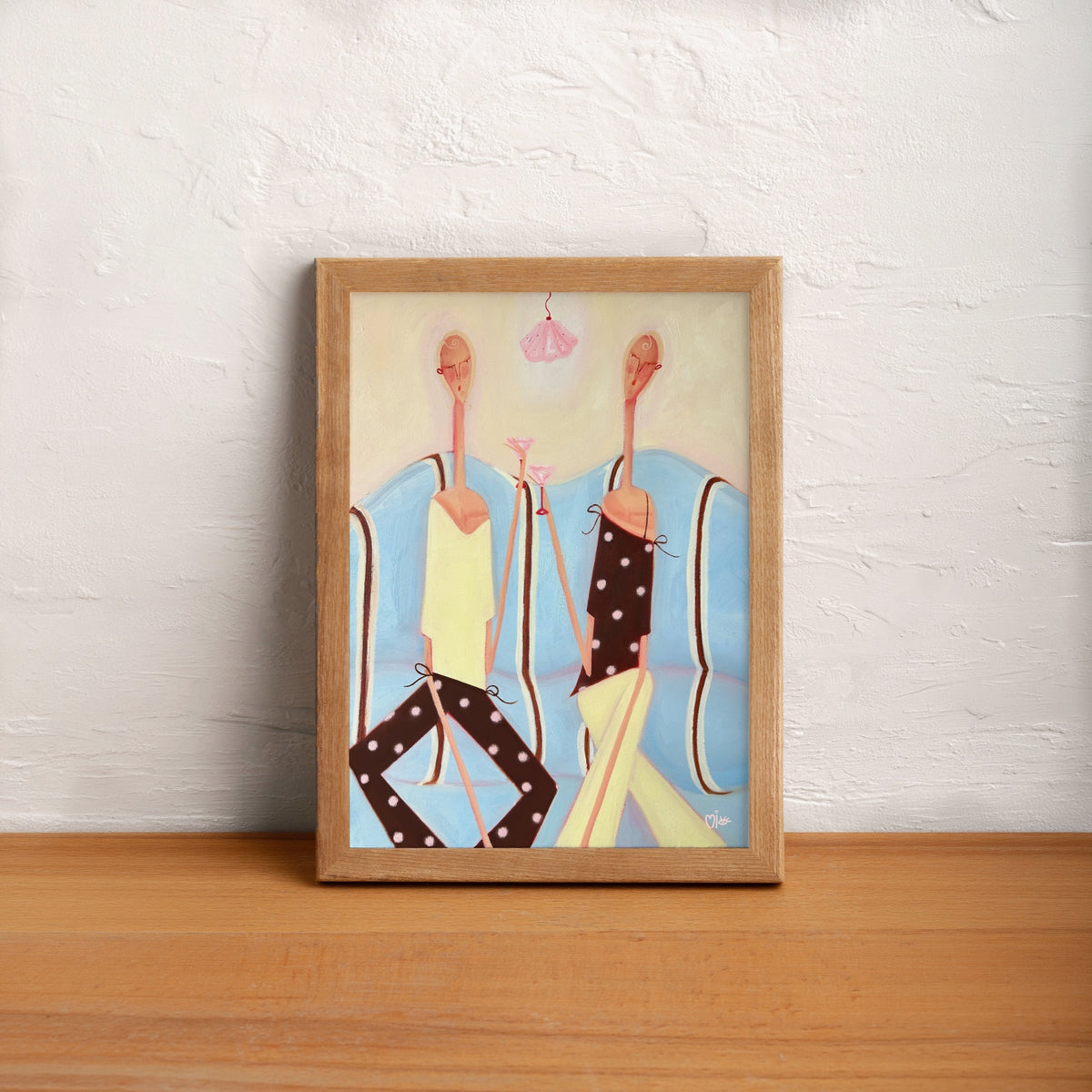 'Cocktails on the Sofa' Print