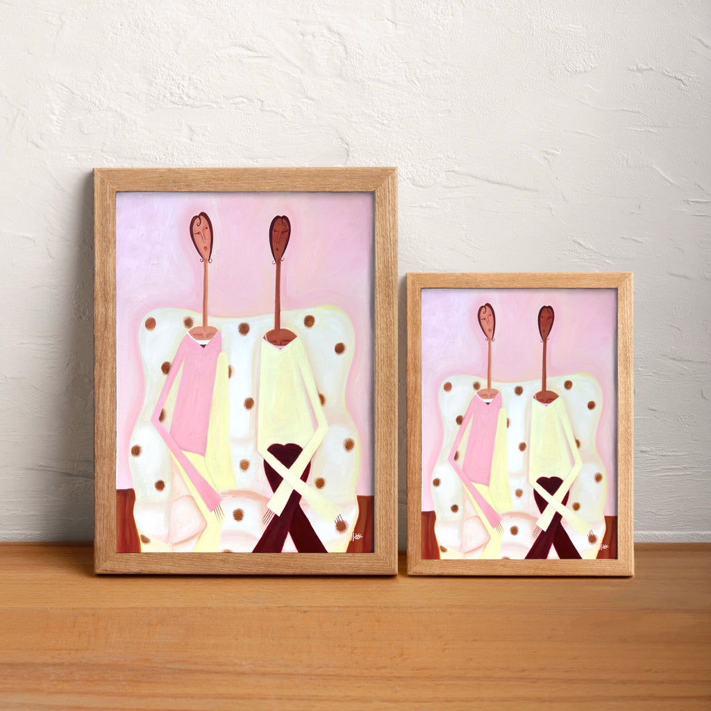 'The Polka-Sofa' Print