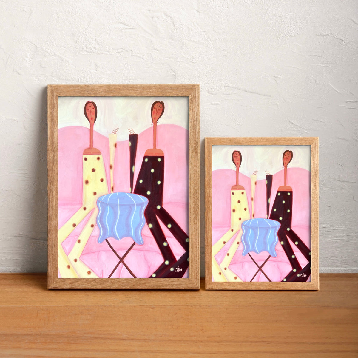 'The Polka-Sisters' Print