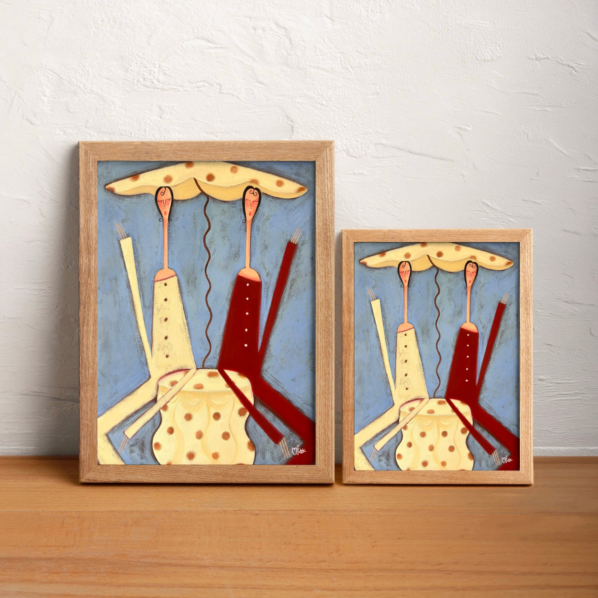 'The Polka-Parasol' Print