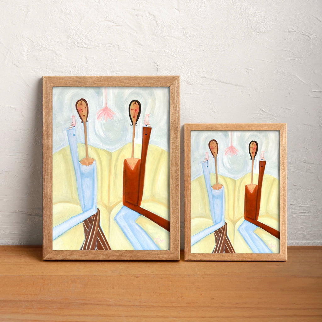 'Drinks at Your Place' Print