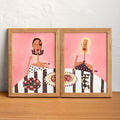 'We Come As A Pair' Two Part Print