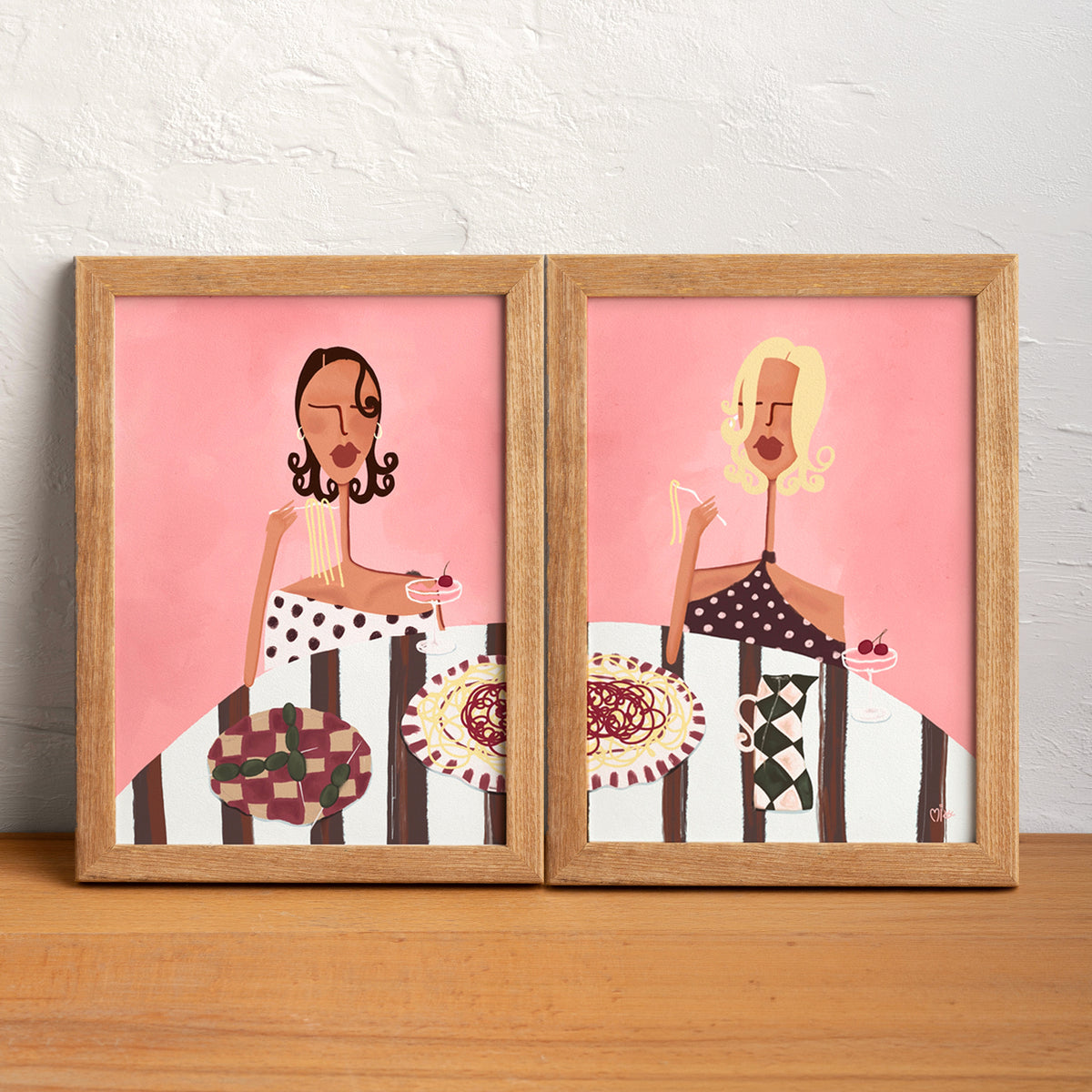 'We Come As A Pair' Two Part Print